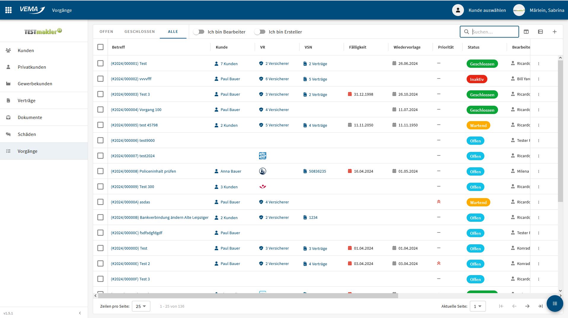 VEMAoffice - Vorgänge optimal verwalten